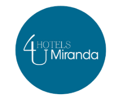 logotipo miranda 4 u hotels
